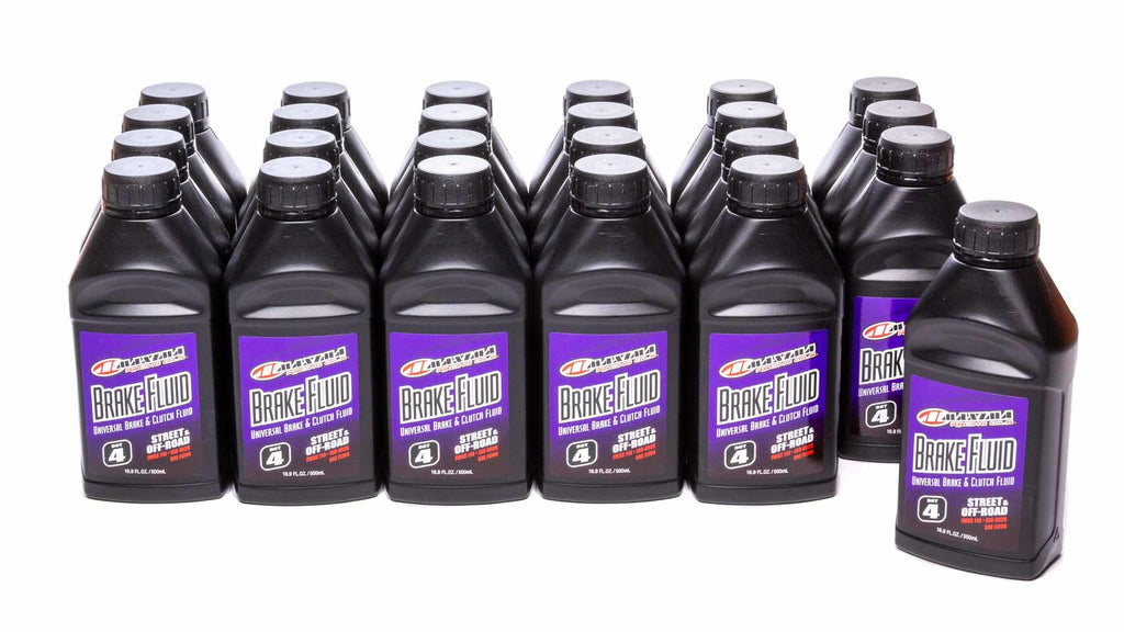 MAXIMA RACING OILS 80-86916 - Brake Fluid Dot 4 Case 24 x 16.9oz. Bottle image