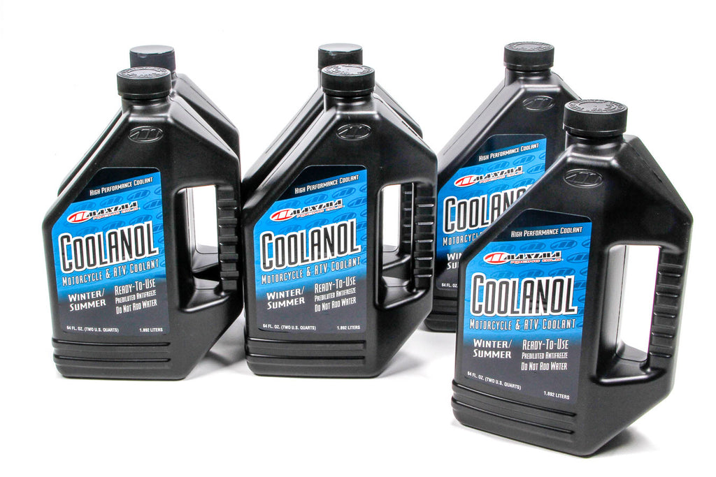 MAXIMA RACING OILS 82964 - Coolanol Coolant Case 6x1/2 Gallon image