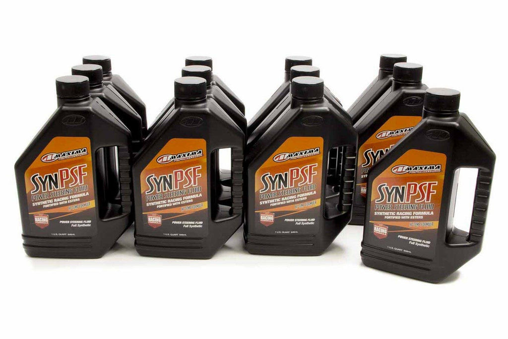 MAXIMA RACING OILS 89-01901 - Power Steering Fluid Synthetic Case 12x32oz image