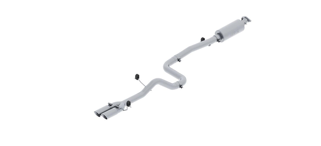 MBRP, INC S4202409 - 14-16 Ford Fiesta 1.6L 3in Cat Back Dual Outlet image
