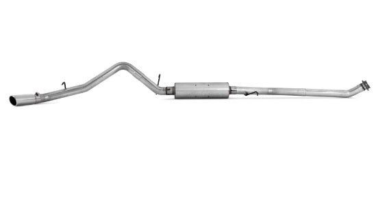 MBRP, INC S5014AL - 03-07 GM P/U 4.8/5.3L EC/CC-SB 3in Cat Back image