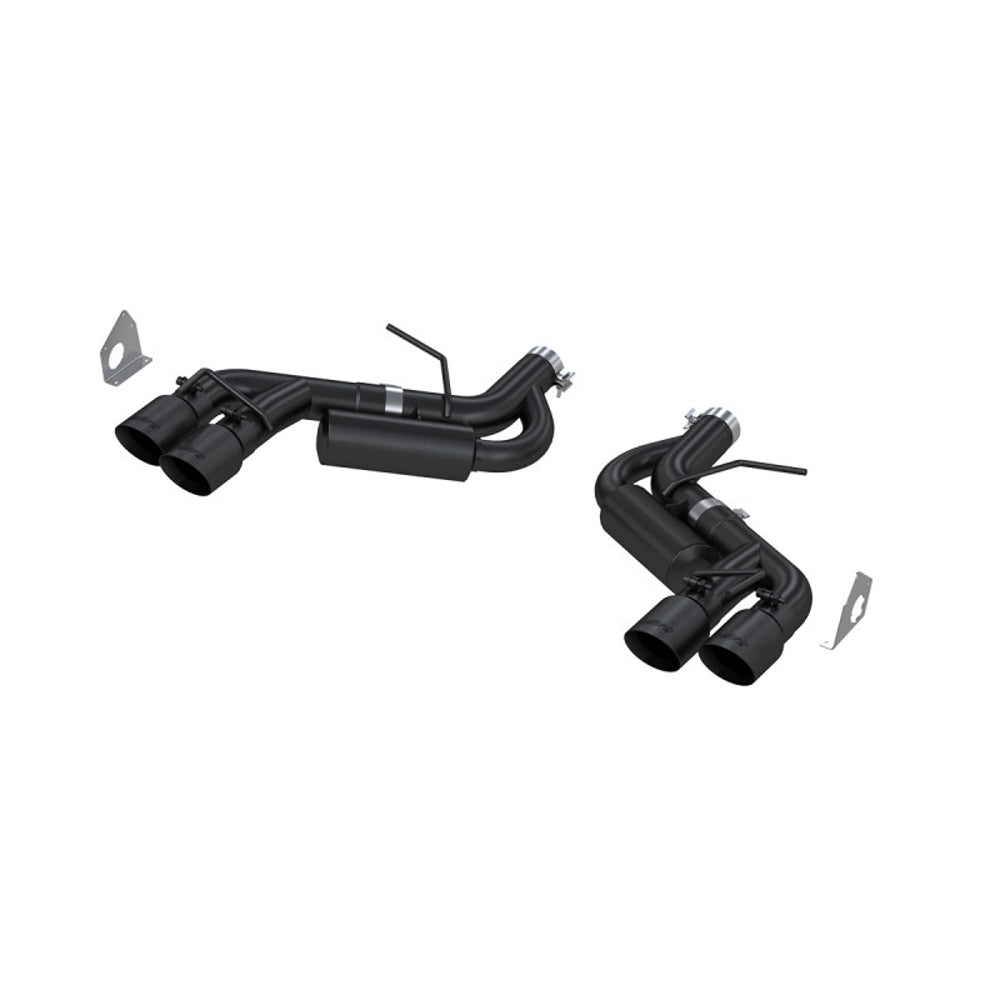MBRP, INC S7036BLK - 16-   Camaro 6.2L Axle Back Exhaust Quad Tip image