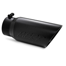 Load image into Gallery viewer, MBRP, INC T5053BLK - Tip 5in O.D. Dual Wall A ngled  4in inlet image