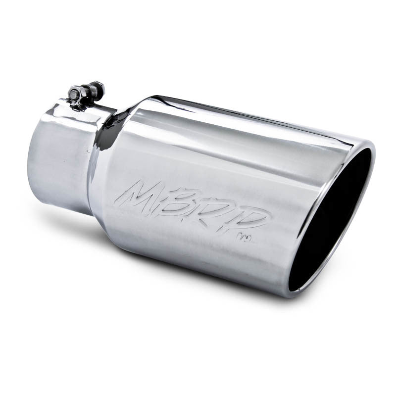 MBRP, INC T5073 - Tip 6in O.D. Angled Roll ed End  4in inlet image