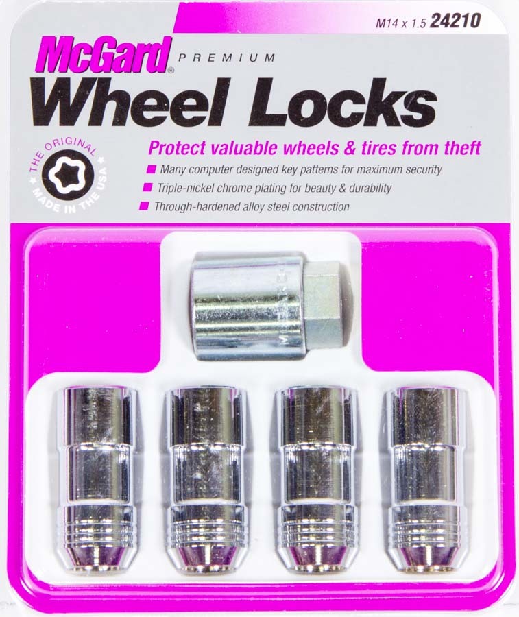 MCGARD 24210 - WHEEL LOCK 14MM X 1.50 CONICAL SEAT 22mm Hex (4 image