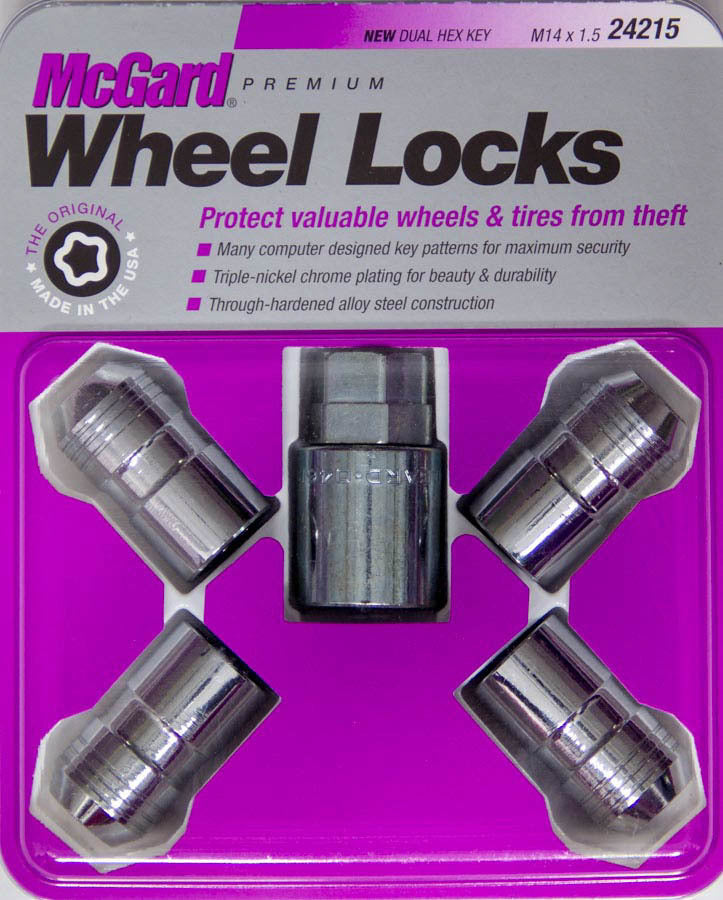 MCGARD 24215 - Wheel Lock Set 14mmx1.5 Cone Seat image