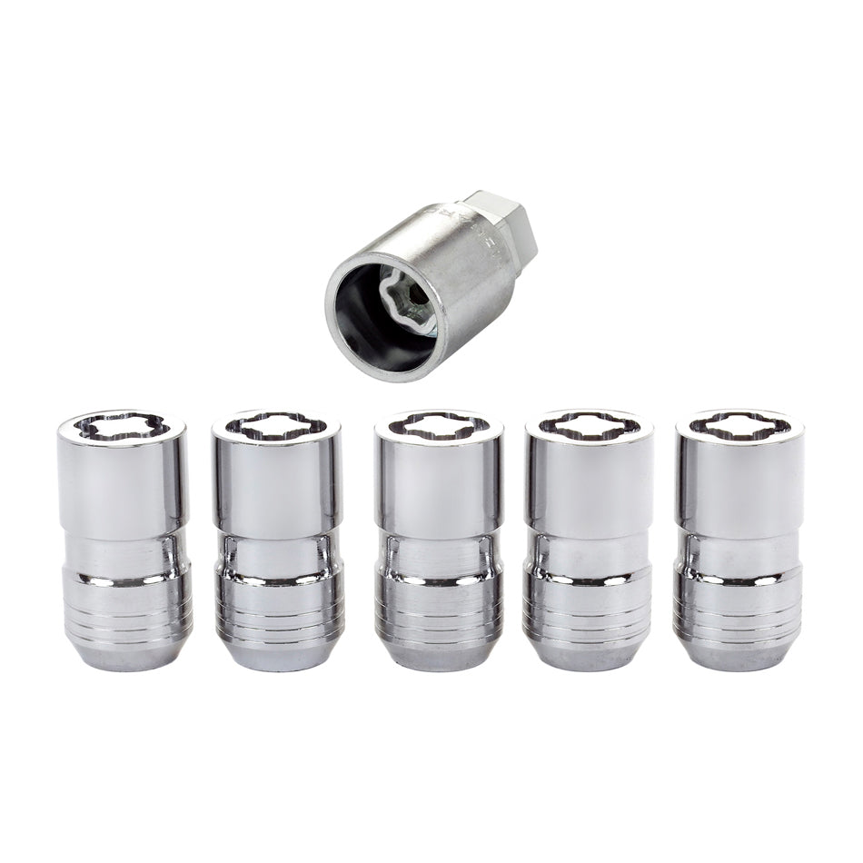 MCGARD 24515 - Wheel Locks 5Pcs. 18- Jeep JL 14mm x1.5 Chrome image