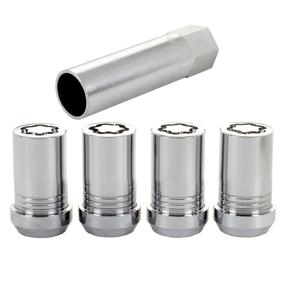 MCGARD 25115 - Wheel Locks 14mm x 1.5 Cone Seat 4 Pack Chrome image