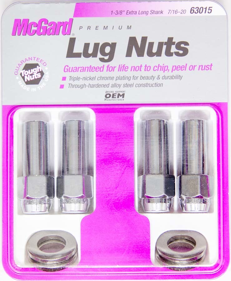 MCGARD 63015 - LUG NUT 7/16 X-LONG MAG (4) image