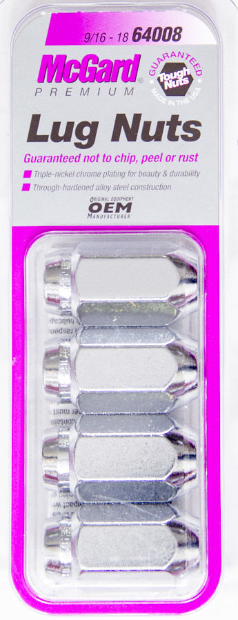 MCGARD 64008 - Lug Nuts 9/16-18 4 Pack  image