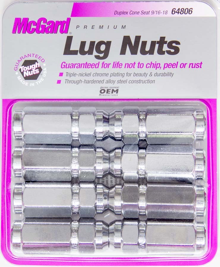 MCGARD 64806 - LUG NUT 9/16 DUPLEX CONICAL SEAT (8) image