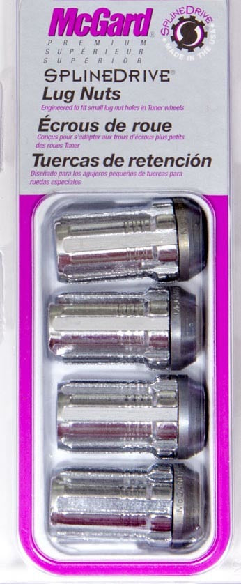 MCGARD 65357 - Lug Nut 12MMx1.50 4 Pack Splinedrive image