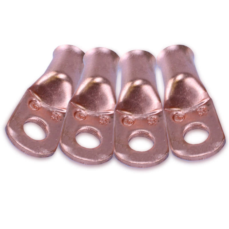 MECHMAN ALTERNATORS CR1038 - 1/0 Gauge Copper Cable End 3/8in Hole 4 Pack image