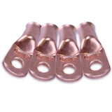 1/0 Gauge Copper Cable End 3/8in Hole Each