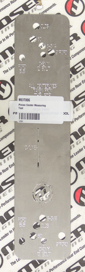 MOSER ENGINEERING T006 - Pinion Center Measuring Tool image