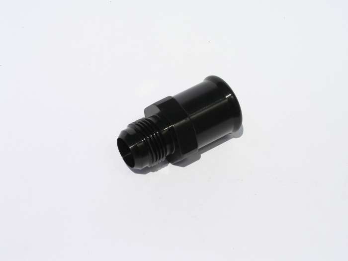 MEZIERE WA12125S - 12an Male to 1-1/4 Hose Adapter - Black image