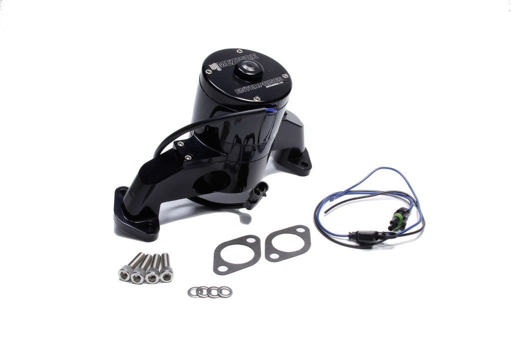 MEZIERE WP100SHD - BBC Billet HD Electric Water Pump Black image