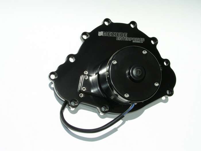 MEZIERE WP103S - Pontiac Billet Elec. W/P Black image