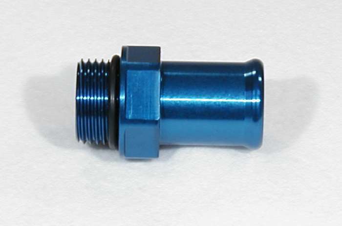 MEZIERE WP12100B - 1in. Radiator Hose Fitting- Blue image