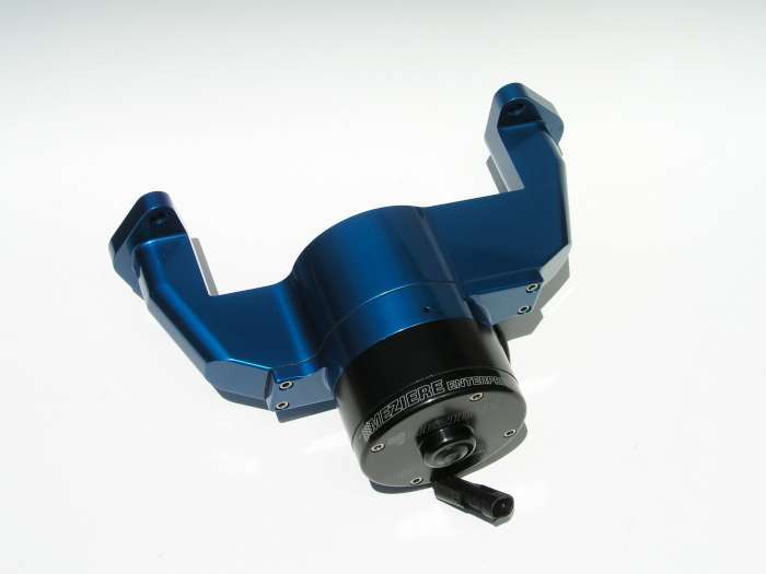 MEZIERE WP170B - Ford FE Billet Elec. W/P Blue image