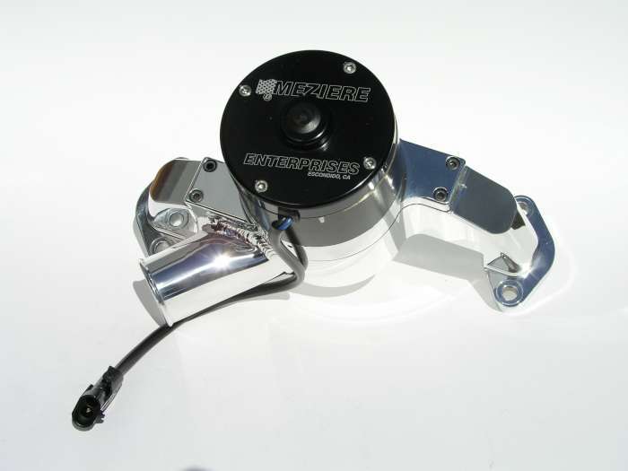 MEZIERE WP300U - BBC Billet Electric W/P - Hi-Flow - Polished image