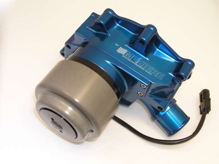 MEZIERE WP312B - SBF Hi-Flow Electric W/P w/Idler Assembly - Blue image