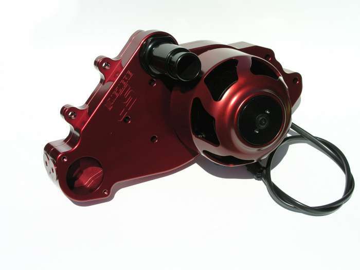 MEZIERE WP319R - SBC LS1 Billet Electric W/P - Red image