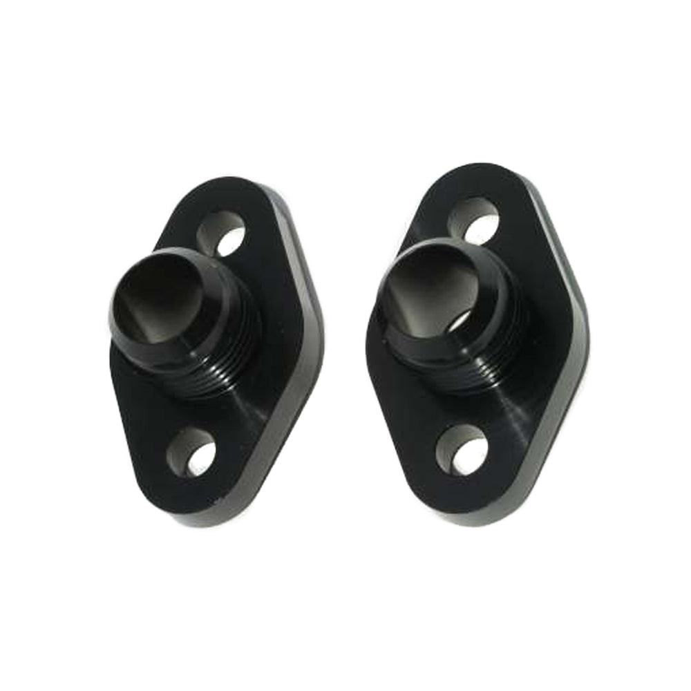 MEZIERE WP8112ANS - SBC #12 Water Pump Port Adapters - Black (2pk) image