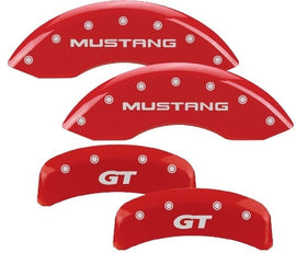 MGP CALIPER COVER 10095SMG1RD - 94-04 Mustang Caliper Covers Red image