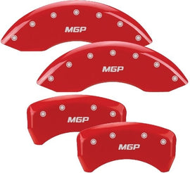 MGP CALIPER COVER 10197SMGPRD - 05-10 Mustang Caliper Covers Red image