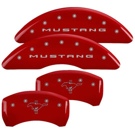 MGP CALIPER COVER 10200SMB2RD - 15-   Mustang Caliper Covers Red image