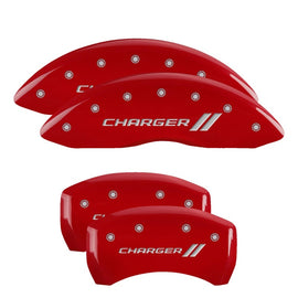 MGP CALIPER COVER 12162SCH1RD - 11-   Charger Caliper Covers Red image