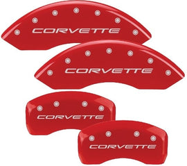 MGP CALIPER COVER 13007SCV5RD - 97- Corvette C5/C6 Caliper Covers Red image