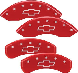 MGP CALIPER COVER 14004SBOWRD - 07- GM P/U SUV Caliper Covers Red image