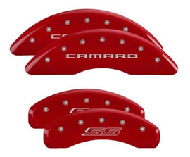 MGP CALIPER COVER 14241SCS5RD - 16-   Camaro Caliper Covers Red image