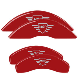 MGP CALIPER COVER 22046SMGPRD - 02-   BMW Caliper Covers Red image