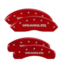 Load image into Gallery viewer, MGP CALIPER COVER 42007SWRGRD - 07-   Wrangler Caliper Covers Red image