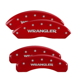MGP CALIPER COVER 42007SWRGRD - 07-   Wrangler Caliper Covers Red image