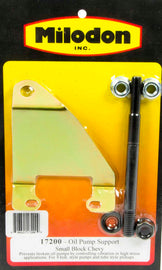 MILODON 17200 - SBC Oil Pump Support Bracket image