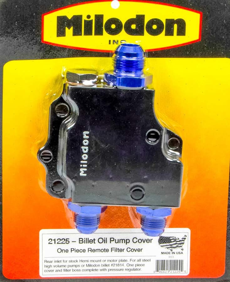 MILODON 21225 - Hemi Remote Pump Cover  image