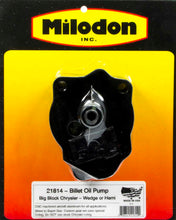 Load image into Gallery viewer, MILODON 21814 - Billet Aluminum H/V Oil Pump - BBM image