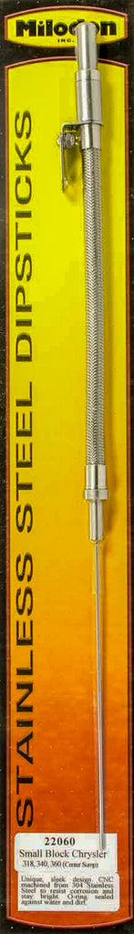 MILODON 22060 - SBM S/S Engine Dipstick  image