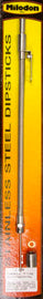 MILODON 22080 - S/S Oil Dipstick - Univ. w/Weld-In Bung image