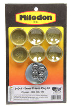 Load image into Gallery viewer, MILODON 34041 - BBM Brass Freeze Plug Kit image