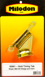 MILODON 65661 - BBM Timing Tab - Gold  image