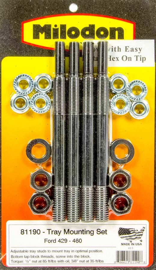MILODON 81190 - BBF Windage Tray Installation Kit image