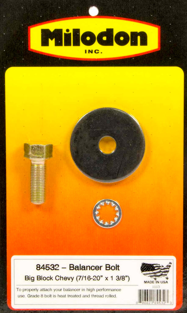 MILODON 84532 - Crank Bolt - BBC  image