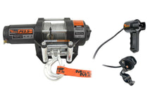 Load image into Gallery viewer, MILE MARKER 77-50112BW - 3500 lb ATV Winch w/ Roller Fairlead &amp; Remote image