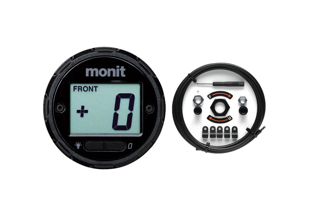 MONIT BD01-1-BK - Brake Bias Adj Digital Bulkhead Mnt Black image