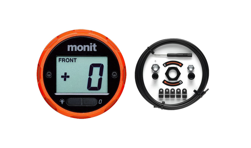 MONIT BD01-1-OR - Brake Bias Adj Digital Bulkhead Mnt Orange image